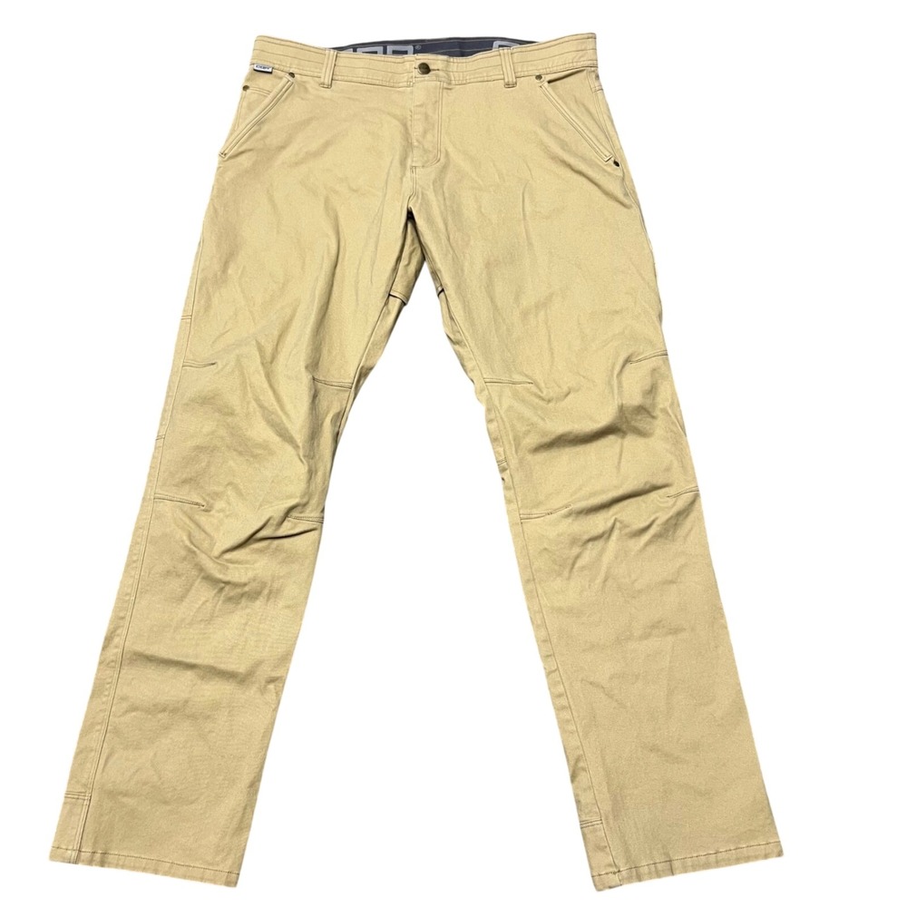 CQR Mens Tactical Pants 36x34 Khaki TLP471 Outdoor Hiking Work Cargo Trousers